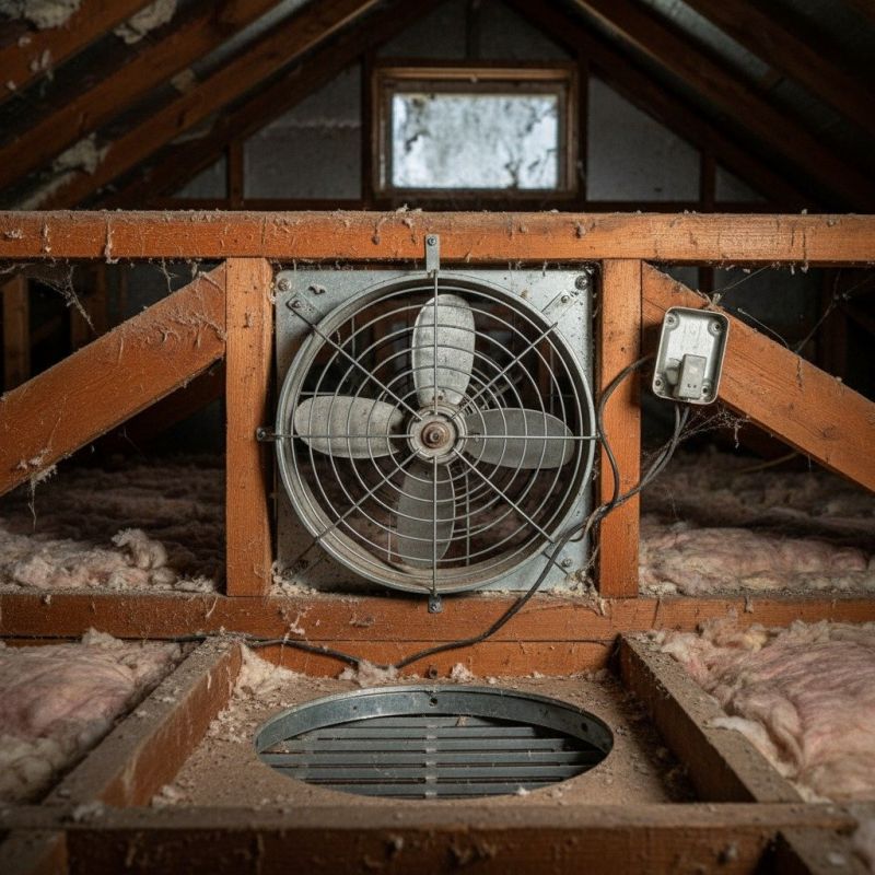 Roof Fan Installation in Provo, UT