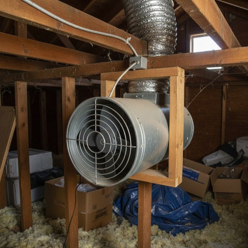 Solar Exhaust Fan Installation in Provo, UT