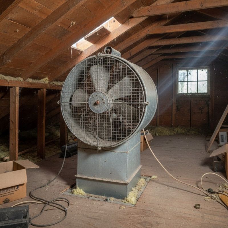 Attic Fan Replacement in Provo, UT
