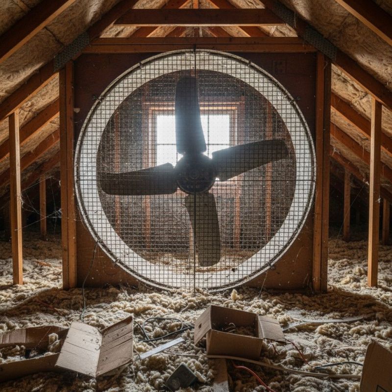 Attic Turbine Installation in Orem, UT