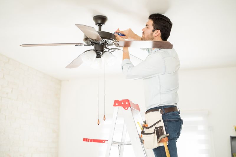 Ceiling Fan Mounting in Kansas City, KS