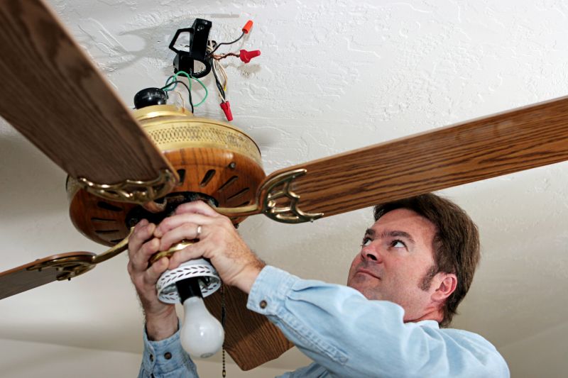 Porch Fan Installation in Conroe, TX