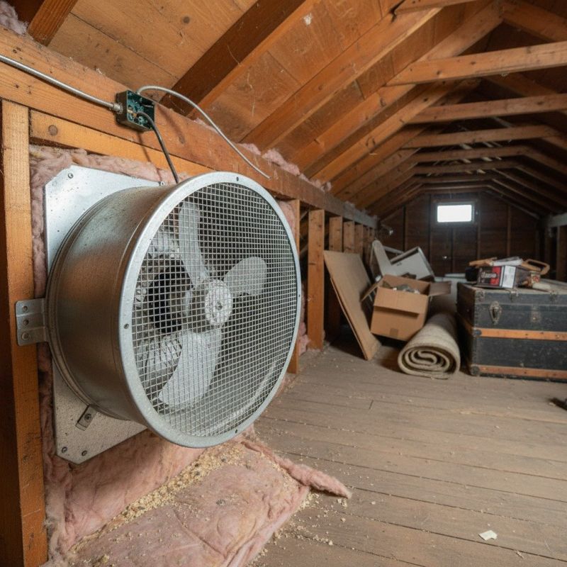 Solar Fan Installation in Orem, UT